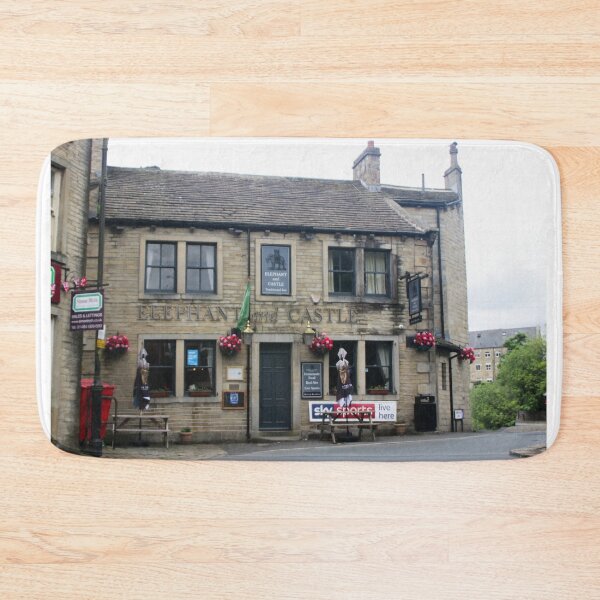 Item preview, Elephant and Castle Pub - Holmfirth, West Yorkshire  designed and sold by BritishYank.