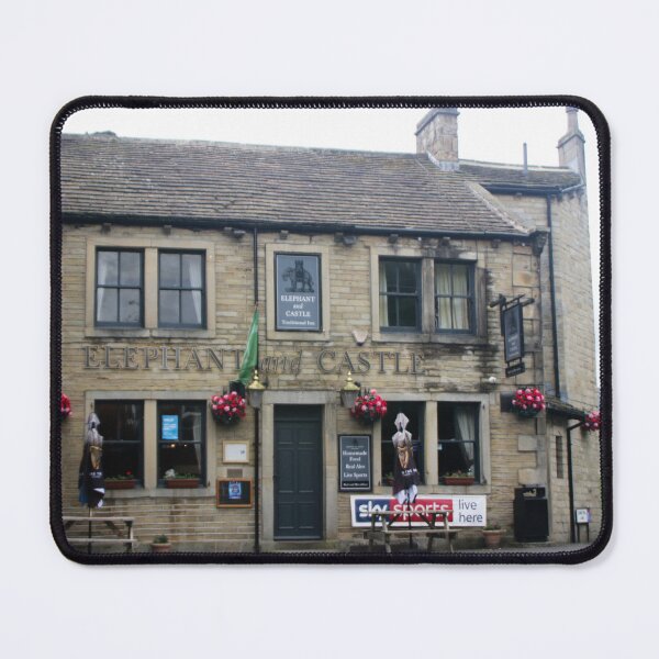 Item preview, Elephant and Castle Pub - Holmfirth, West Yorkshire designed and sold by BritishYank.
