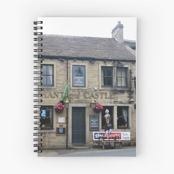 Item preview, Elephant and Castle Pub - Holmfirth, West Yorkshire  designed and sold by BritishYank.