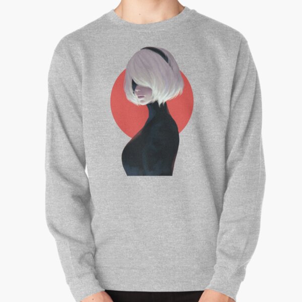 Nier autómatas 2B Sudadera sin capucha