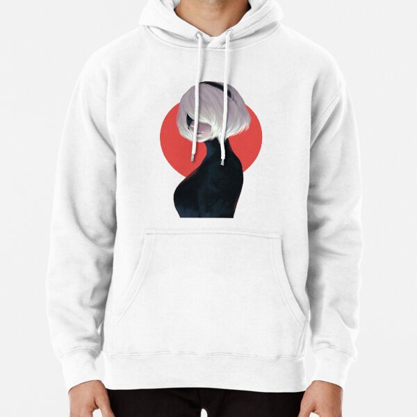 Nier automata 2B Pullover Hoodie