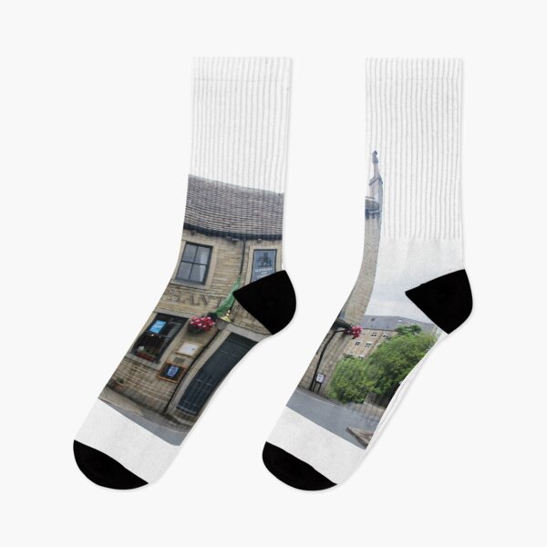 Item preview, Elephant and Castle Pub - Holmfirth, West Yorkshire  designed and sold by BritishYank.
