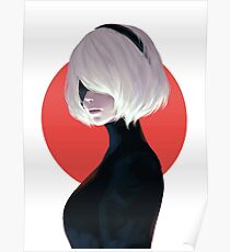 Nier automata 2B Poster