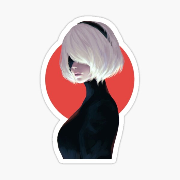 Nier automata 2B Sticker