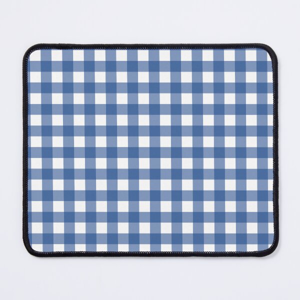 Item preview, blue gingham patterned designed and sold by ImagineKaye.