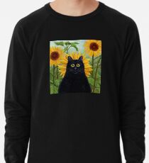Dan de Lion mit Sonnenblumen Leichter Pullover