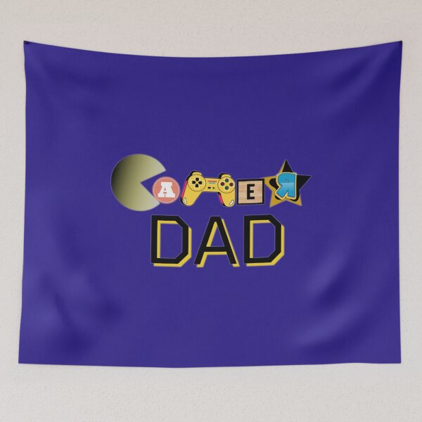 Item preview, gamer dad designed and sold by KinHutu.