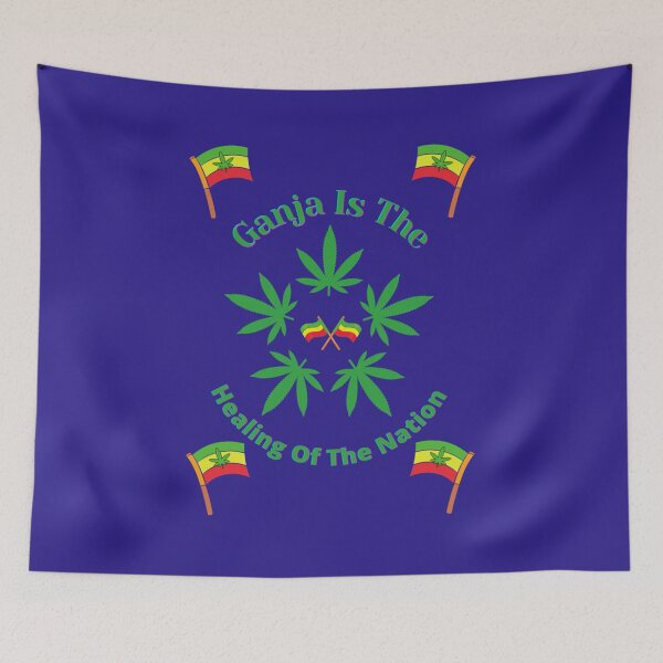 Artikelvorschau, Ganja ist die Heilung der Nation entworfen und verkauft von KinHutu.