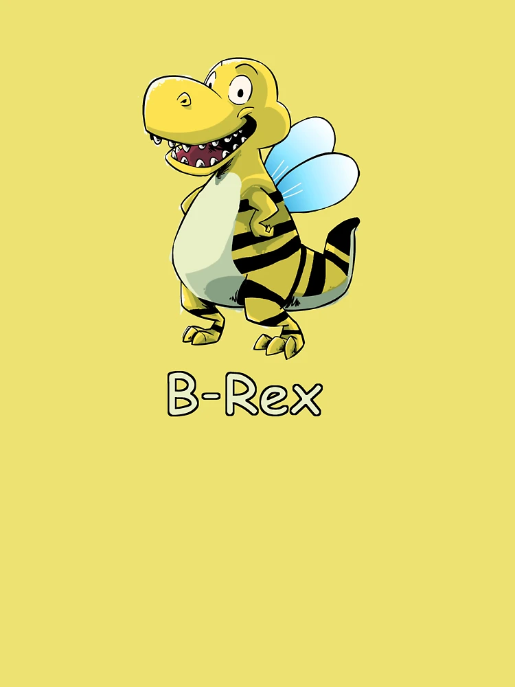 Bux Fun and Cute Dinosaur Character in Vibrant Color Text -  Denmark