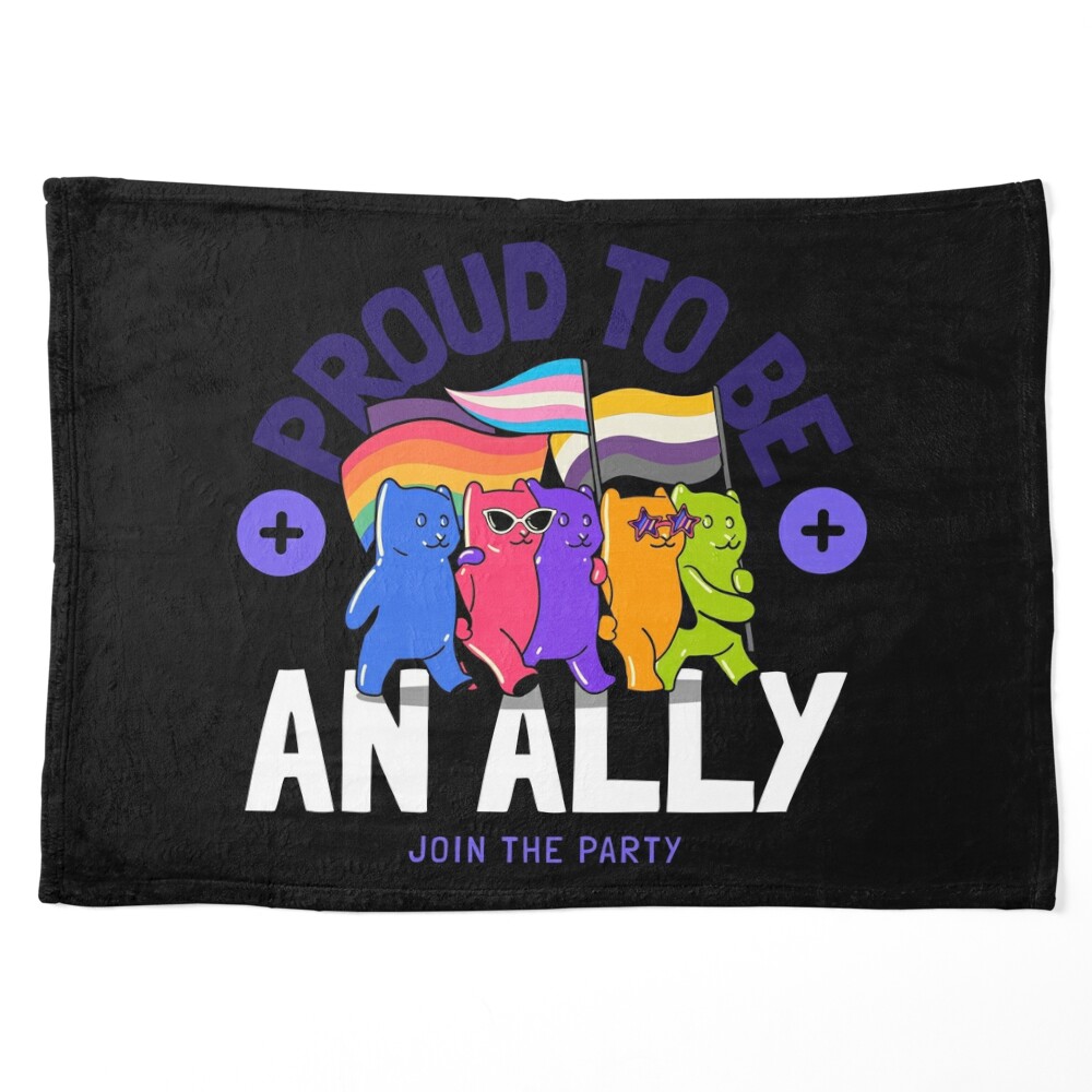 You've Got An Ally In Me Rainbow Pride Flag Extra Large Organic