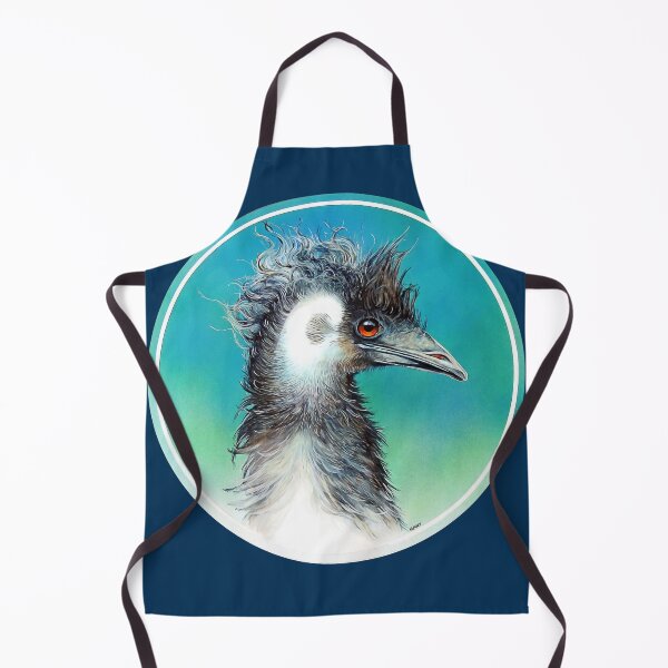 Item preview, turquoise emu designed and sold by Trish Hart.