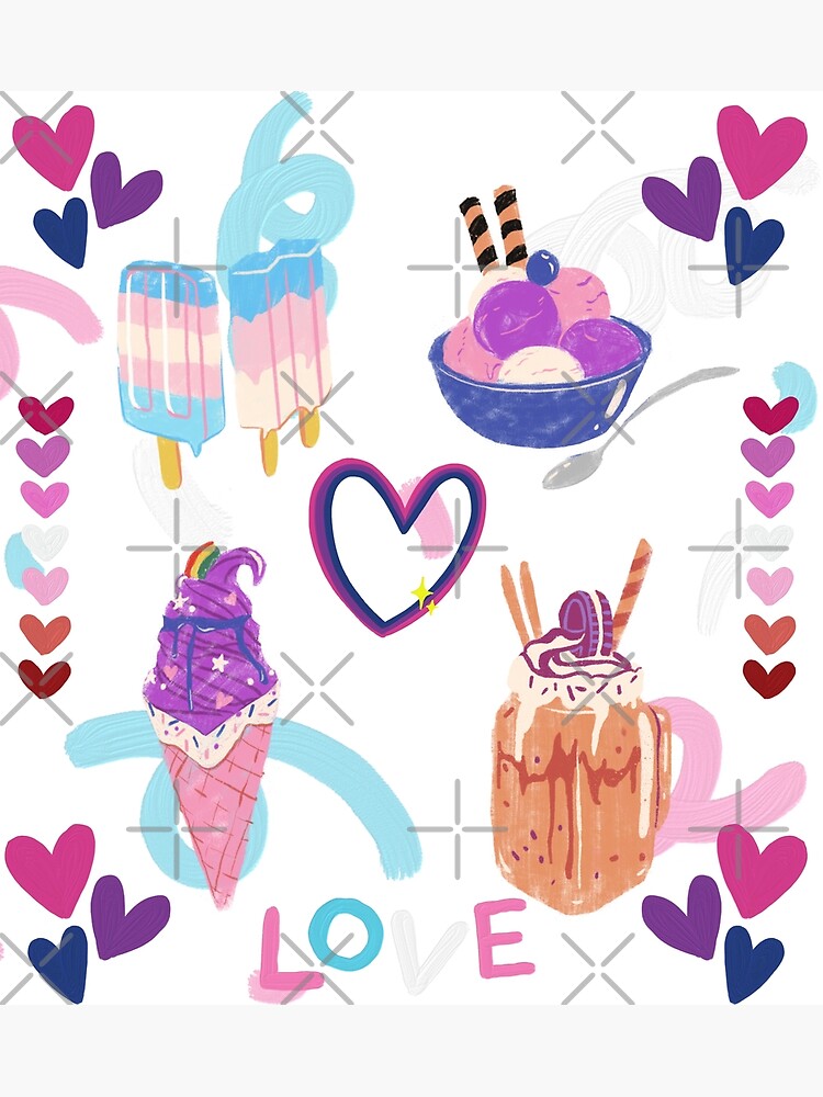 Love Emojis Popsicle Ice Cream Cups Ice Cream Cute Cups Summer