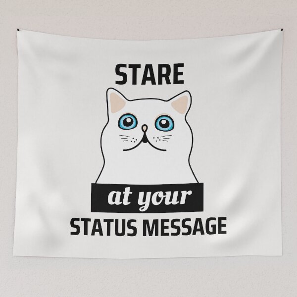 Item preview, Weird Cat Face - Funny designed and sold by Hic21.