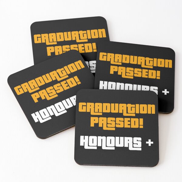 Item preview, Graduation Passed! Honours+, Funny Graduation Graphic designed and sold by GO SHIRT-TEE.
