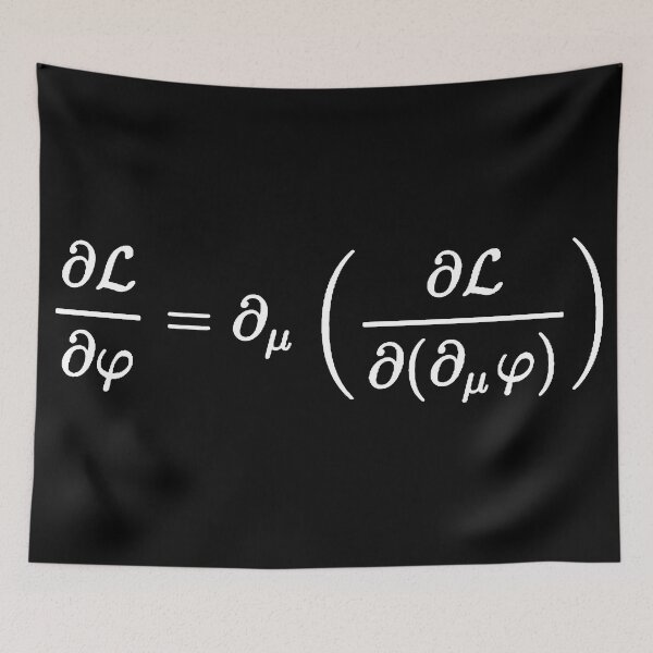 Item preview, Euler lagrange equation for fields dark version designed and sold by NoetherSym.