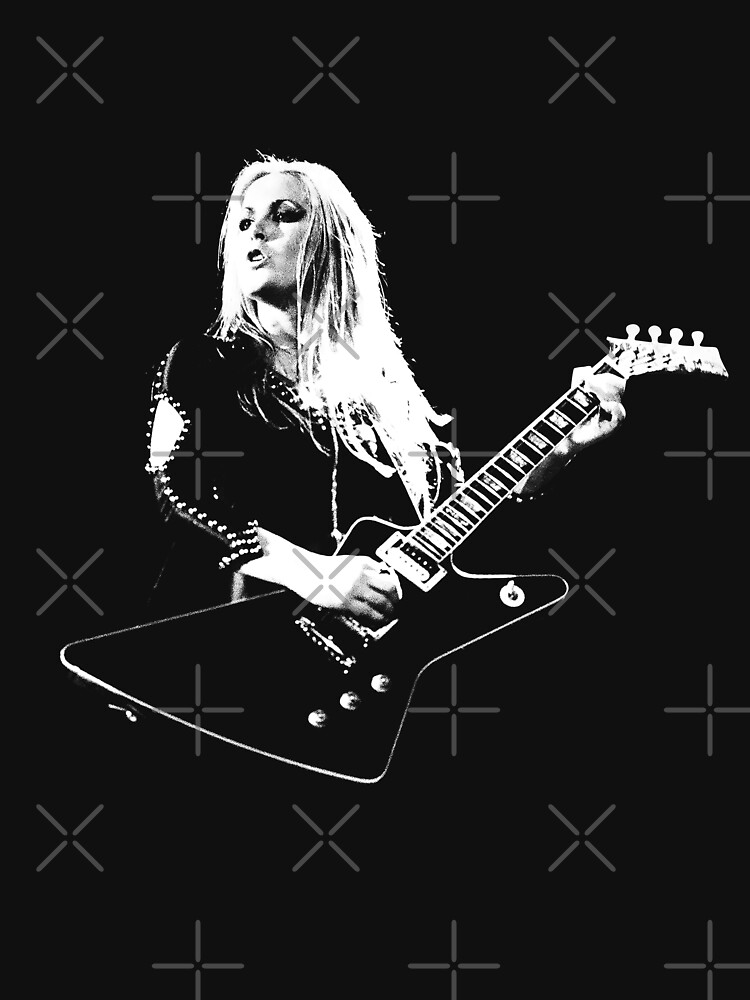 Thumbnail 7 of 7, Essential T-Shirt, Retro Lita Ford Country Music Legend designed and sold by AyaZamora.