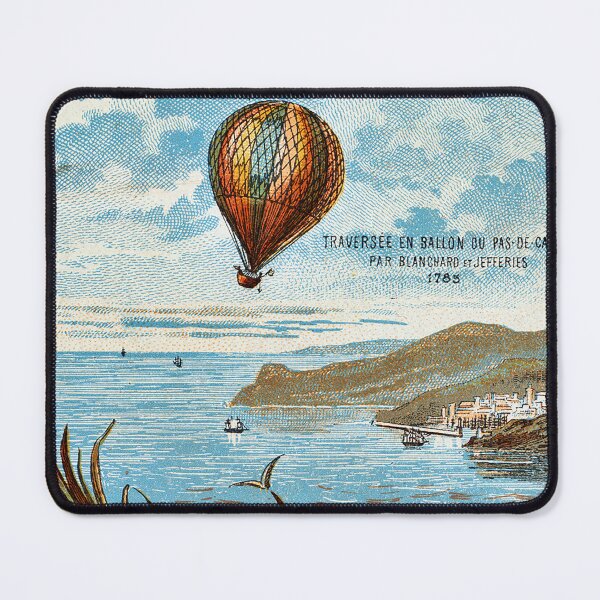 Item preview, Vintage Hot Air Balloon - Channel Crossing  designed and sold by cutesy.