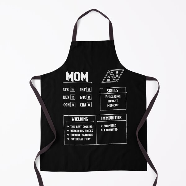 Item preview, Mom Character Sheet | Dungeons and Dragons Shirt | DND Shirt | Dungeons and Dragons Gifts | DND Gifts | Dungeon Master | Mothers Day Gifts designed and sold by Atypical Insights.