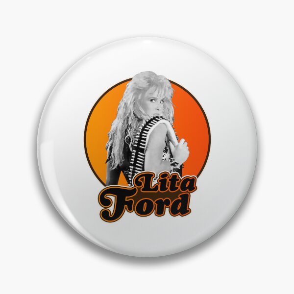 Item preview, Retro Lita Ford 70s Style Tribute designed and sold by AyaZamora.