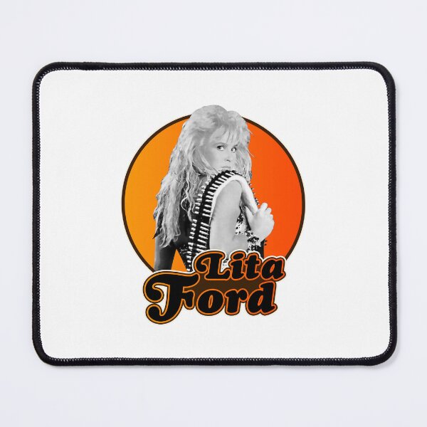 Item preview, Retro Lita Ford 70s Style Tribute designed and sold by AyaZamora.