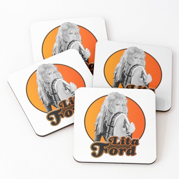 Item preview, Retro Lita Ford 70s Style Tribute designed and sold by AyaZamora.