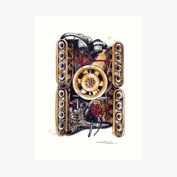 Porsche 917 Kunstdruck