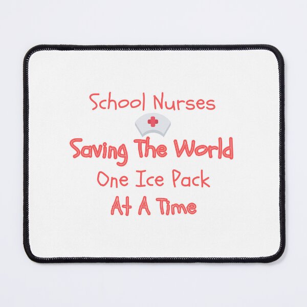 Item preview, School Nurses Saving The World One Ice Pack At A Time designed and sold by OurShop00.