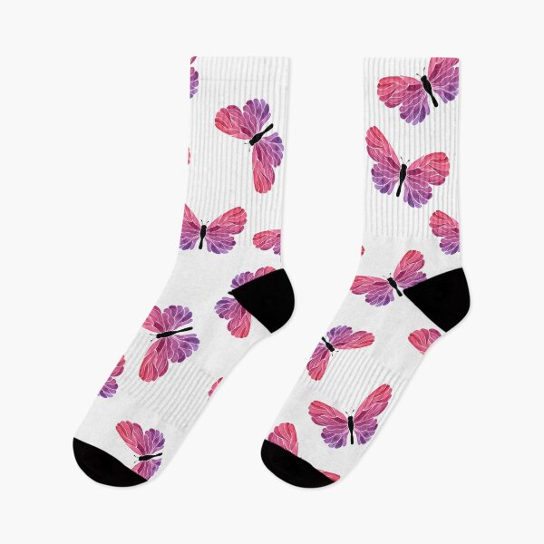 Item preview, Pink Butterfly Pattern designed and sold by Yralmy Pereira.
