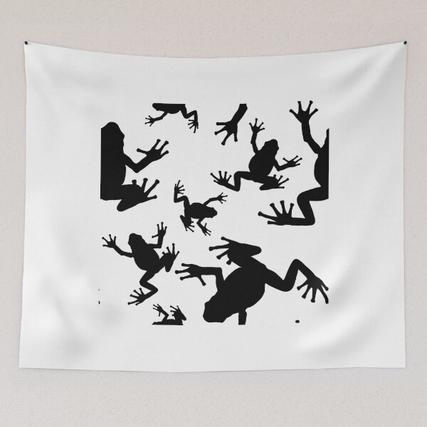 Item preview, Frog silhouettes designed and sold by ErictoGracia.