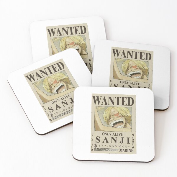 Item preview, Sanji Wanted designed and sold by Blackbullsshop.