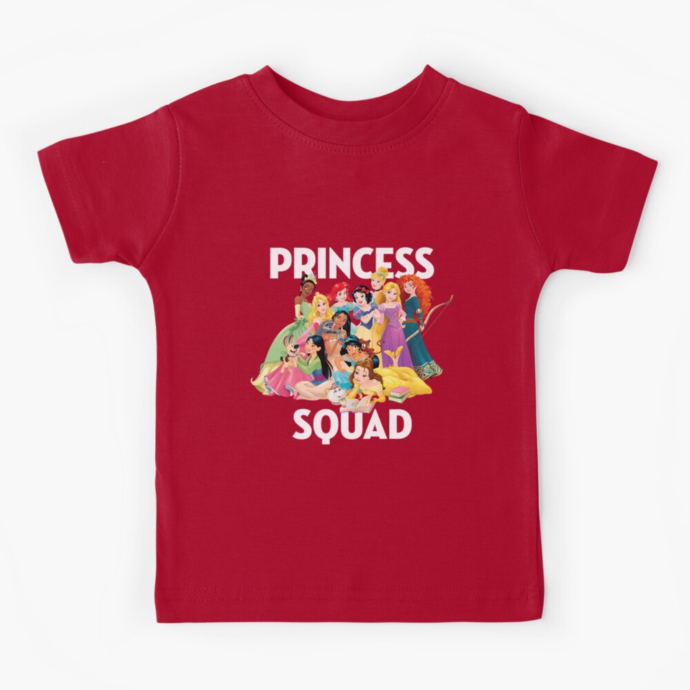 Disney princess squad goals hot sale shirt