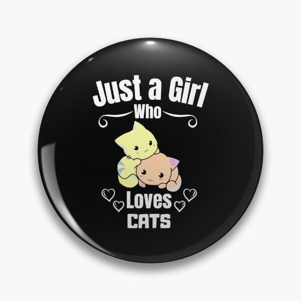 Item preview, Just a Girl Who loves Cats #03 designed and sold by WaguinhoTex.