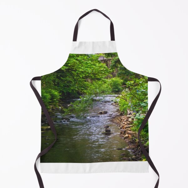Item preview, Painting of the Millpond at Holmfirth, West Yorkshire designed and sold by BritishYank.