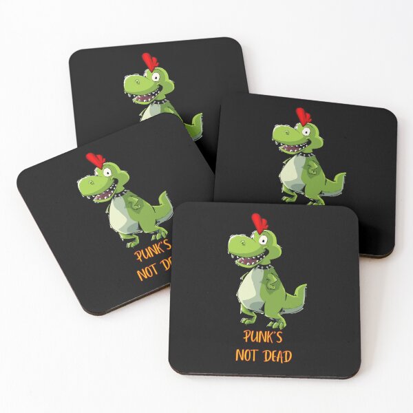 Item preview, Punk Dinosaur With Mohawk, Dino, T Rex,  designed and sold by iHeartDinosaurs.