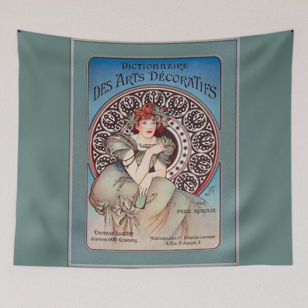 Item preview, Dictionnaire des Arts Décoratifs c1902 by Alphonse Mucha Remastered Vintage Art Xzendor7 Reproductions designed and sold by Xzendor7 Digital Art Creations.