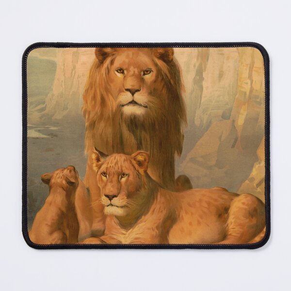Item preview, Lion, lioness and cubs designed and sold by aapshop.