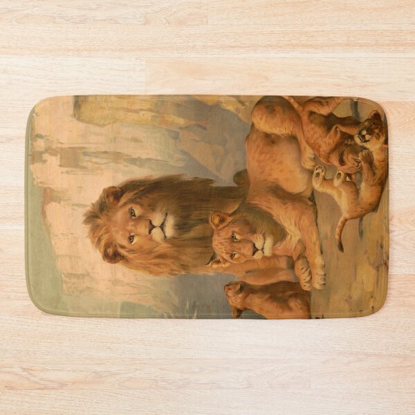 Item preview, Lion, lioness and cubs designed and sold by aapshop.
