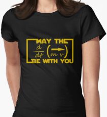 May the Equation be with you Women's Fitted T-Shirt
