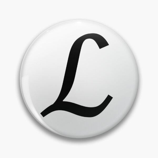 Item preview, L for Lagrangian density (or lagrangian) designed and sold by NoetherSym.
