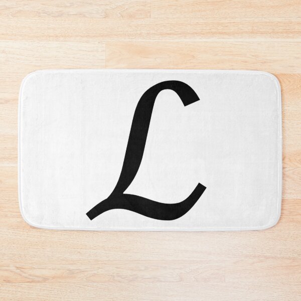 Item preview, L for Lagrangian density (or lagrangian) designed and sold by NoetherSym.