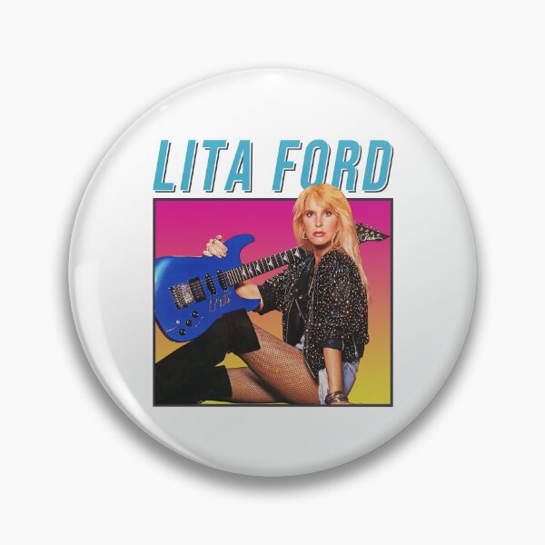Item preview, Lita Ford Retro 80s Style Gift Fan designed and sold by AyaZamora.