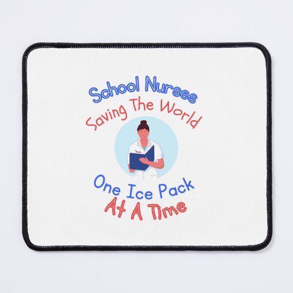 Item preview,  School Nurses Saving The World One Ice Pack At A Time \ designed and sold by OurShop00.