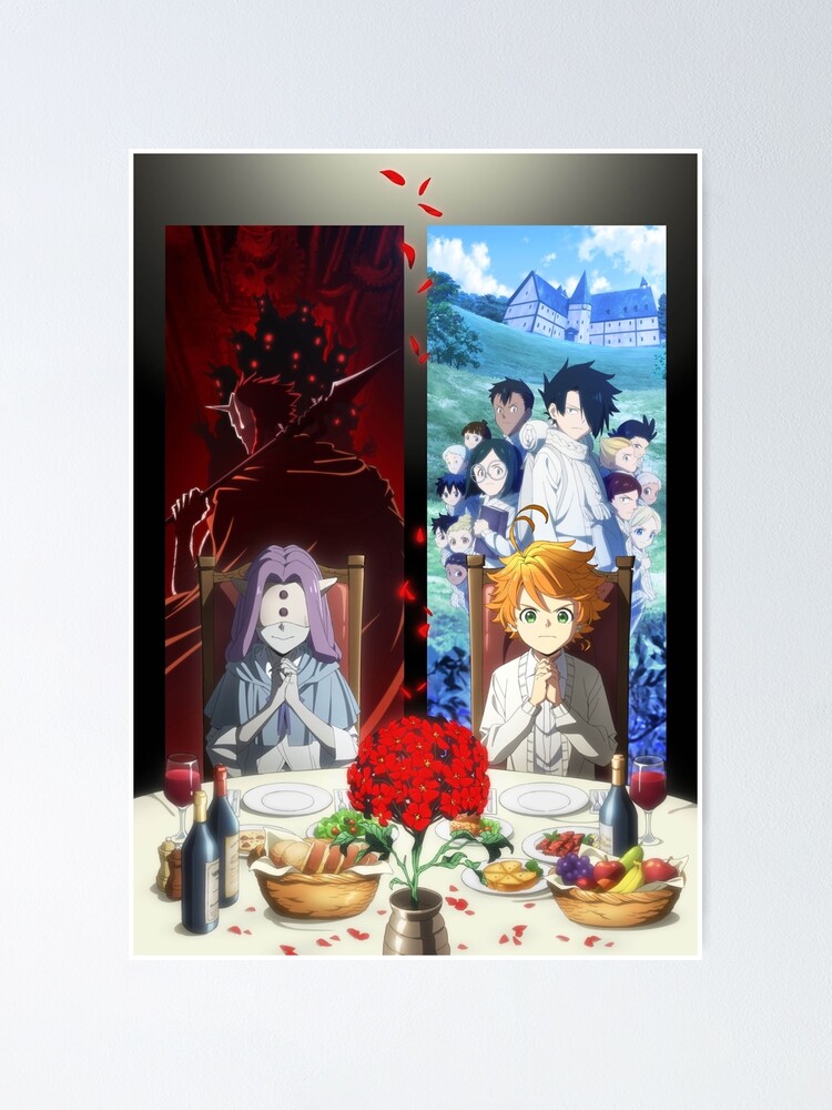 Yakusoku No Neverland Season 2 poster Poster for Sale by CustomTeeShirt