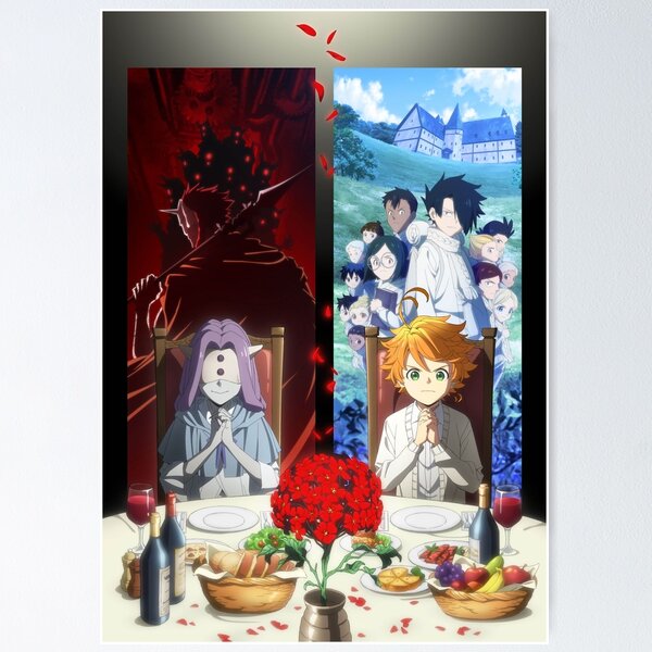 Yakusoku No Neverland Season 2 poster Poster for Sale by