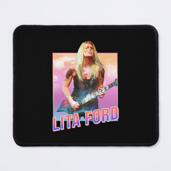 Item preview, Lita Ford Retro Faded 80s Aesthetic Style Design designed and sold by AyaZamora.