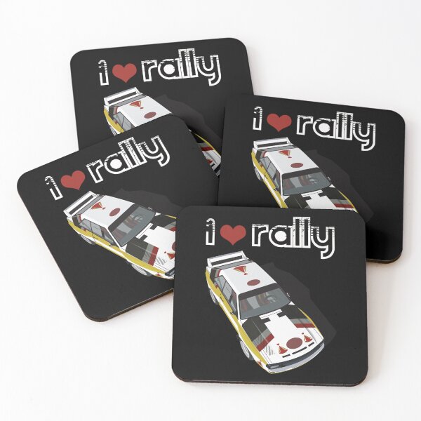 Item preview, I Love Rally Audi Quattro Essential T-Shirt designed and sold by felyn3gloria.