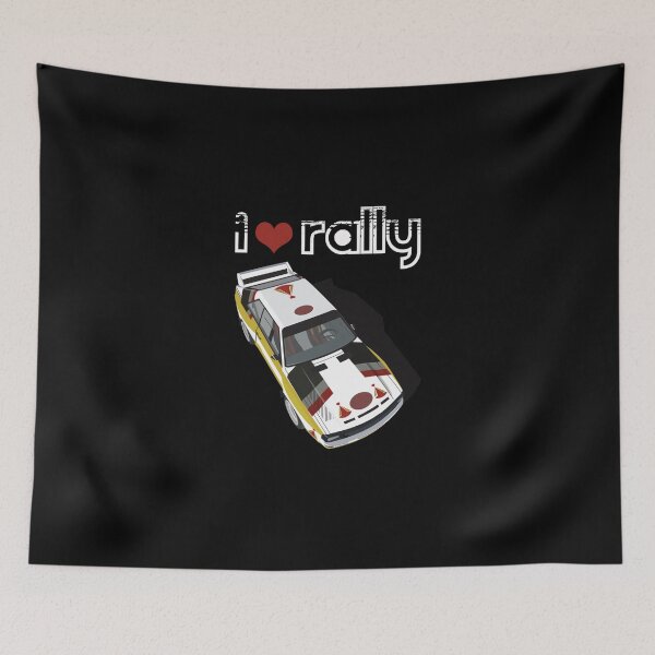 Item preview, I Love Rally Audi Quattro Essential T-Shirt designed and sold by felyn3gloria.