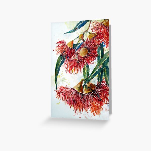 Gum Blossom Greeting Card