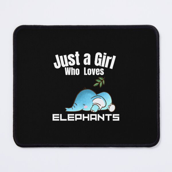 Item preview, Just a Girl Who loves Elephants #03 designed and sold by WaguinhoTex.