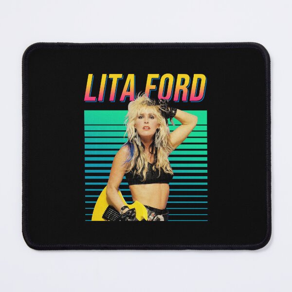 Item preview, Lita Ford Retro Portrait Gift Fan designed and sold by AyaZamora.